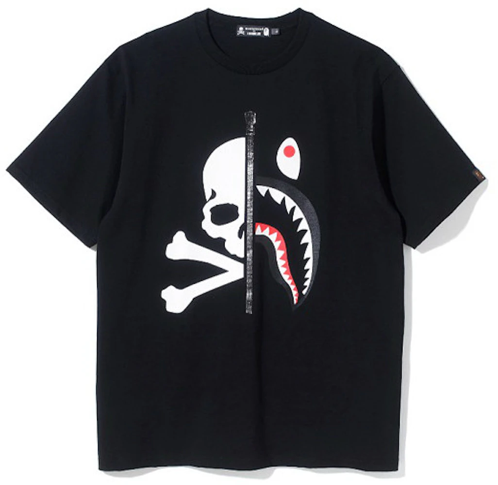 Supreme Black Half T-Shirt - Shark Shirts