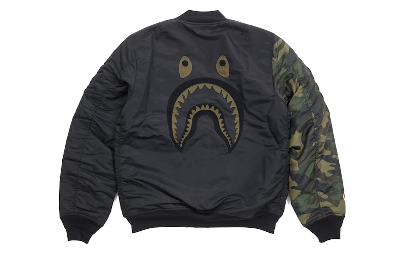 Bape x undefeated store bomber jacket