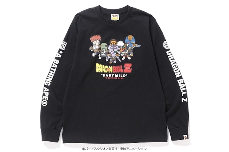 BAPE X Dragon Ball Zl/S Tee 2 Black Men's - US