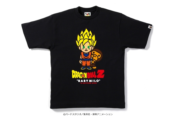 BAPE X Dragon Ball Z Tee 1 Black - US