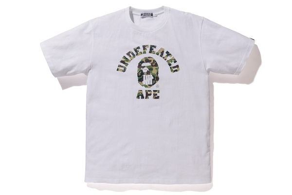 多様な APE Tシャツ ×UNDEFEATED Tシャツ/カットソー(半袖/袖なし)