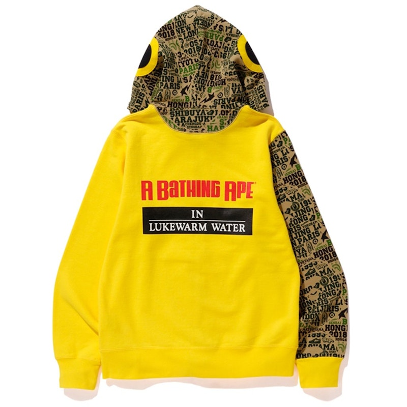 Bape cheap fish hoodie