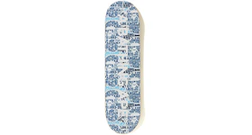 BAPE XXV Cities Camo Skateboard Deck Blue