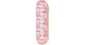 BAPE XXV Cities Camo Skateboard Deck Pink