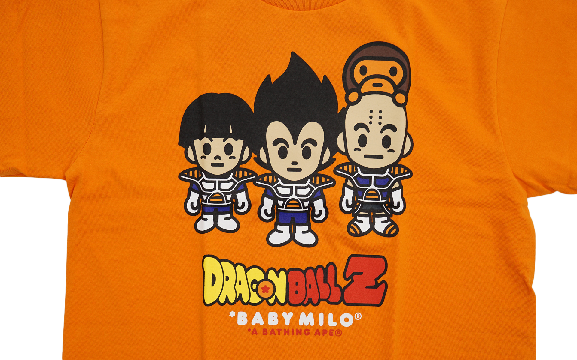 BAPE X Dragon Ball Z Tee 3 Orange