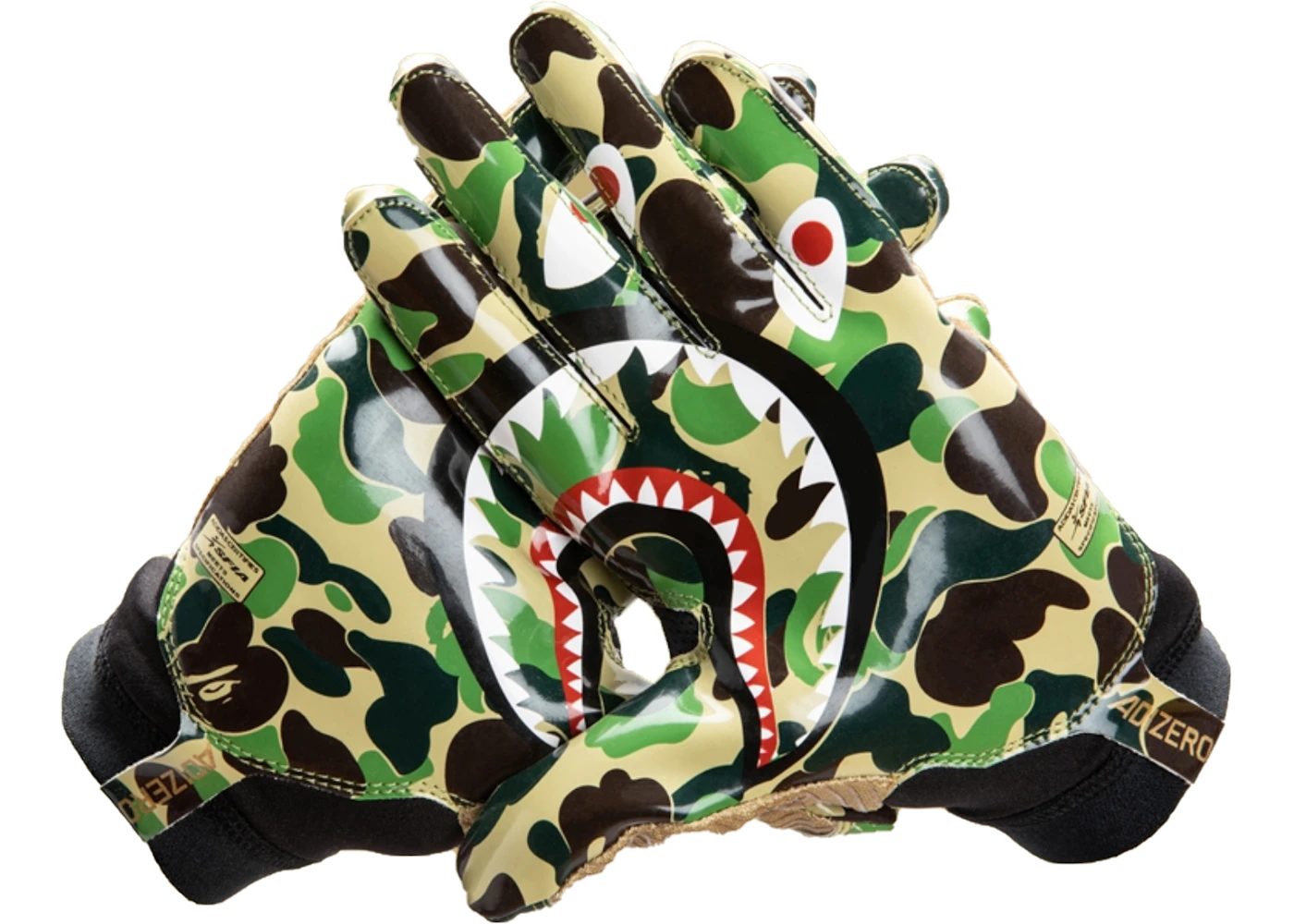 Bape football sale gloves