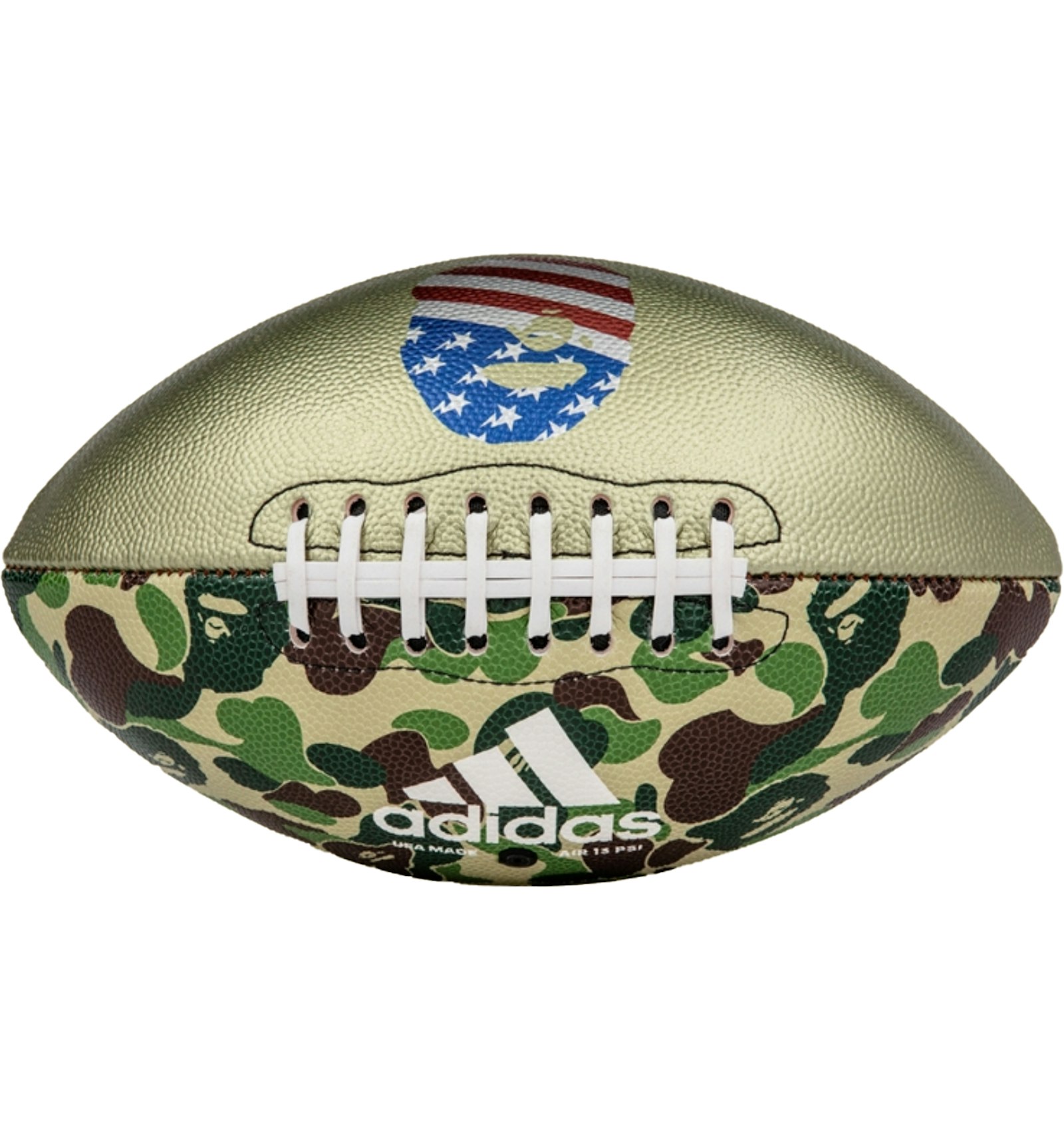 BAPE x Adidas Football Green
