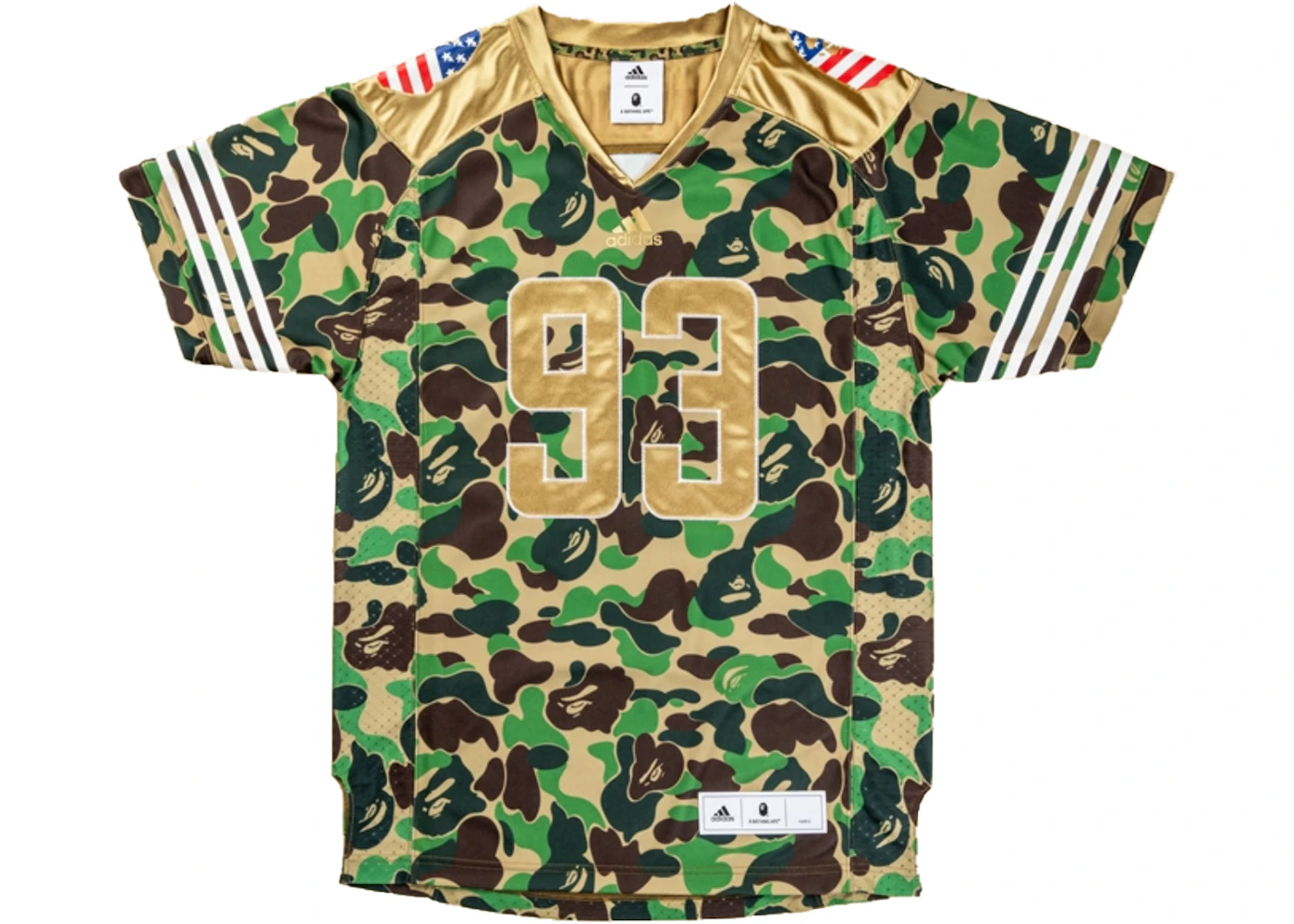 Adidas x bape jersey sales