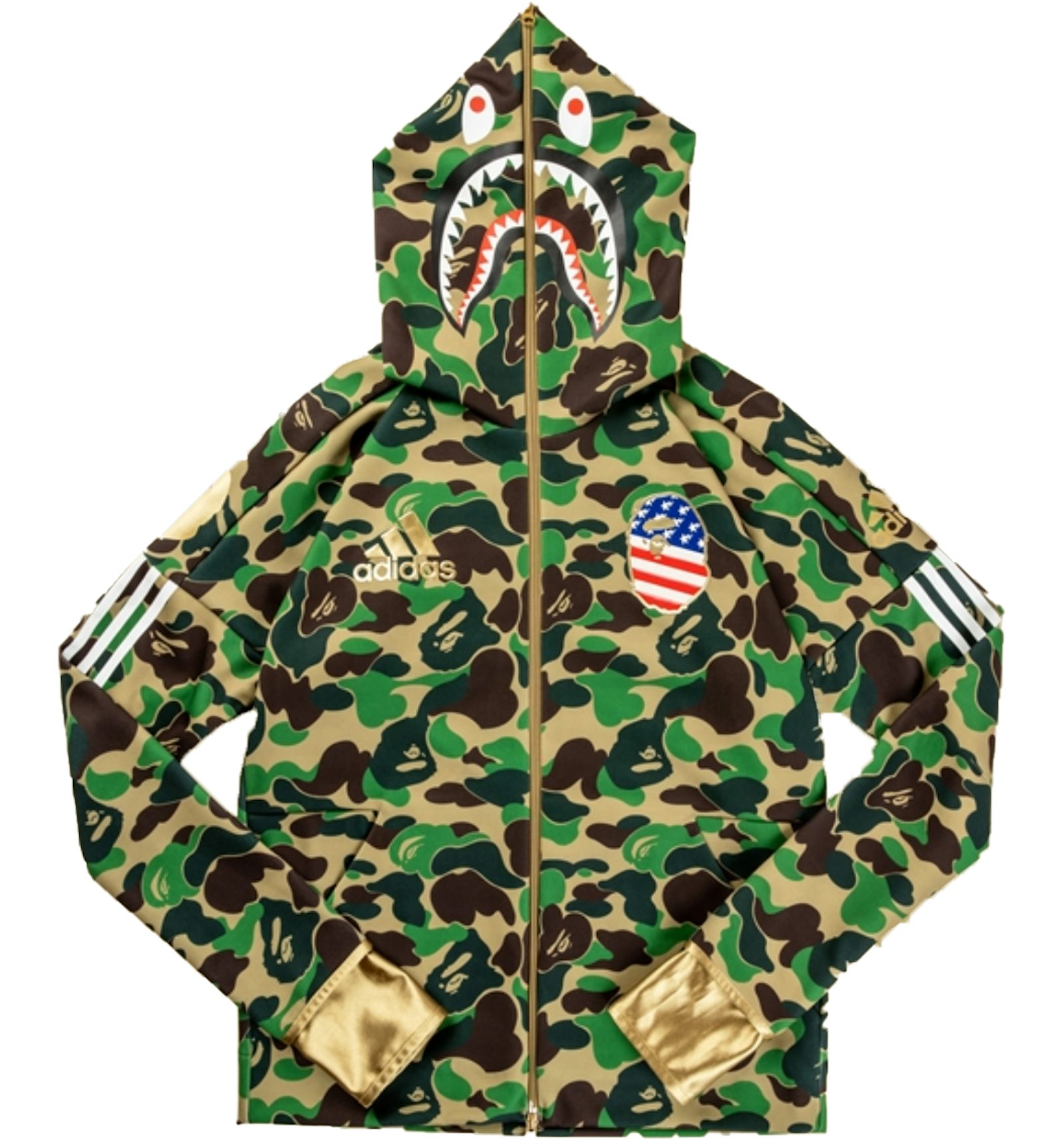 Bape adidas 2025 snowboarding hoodie