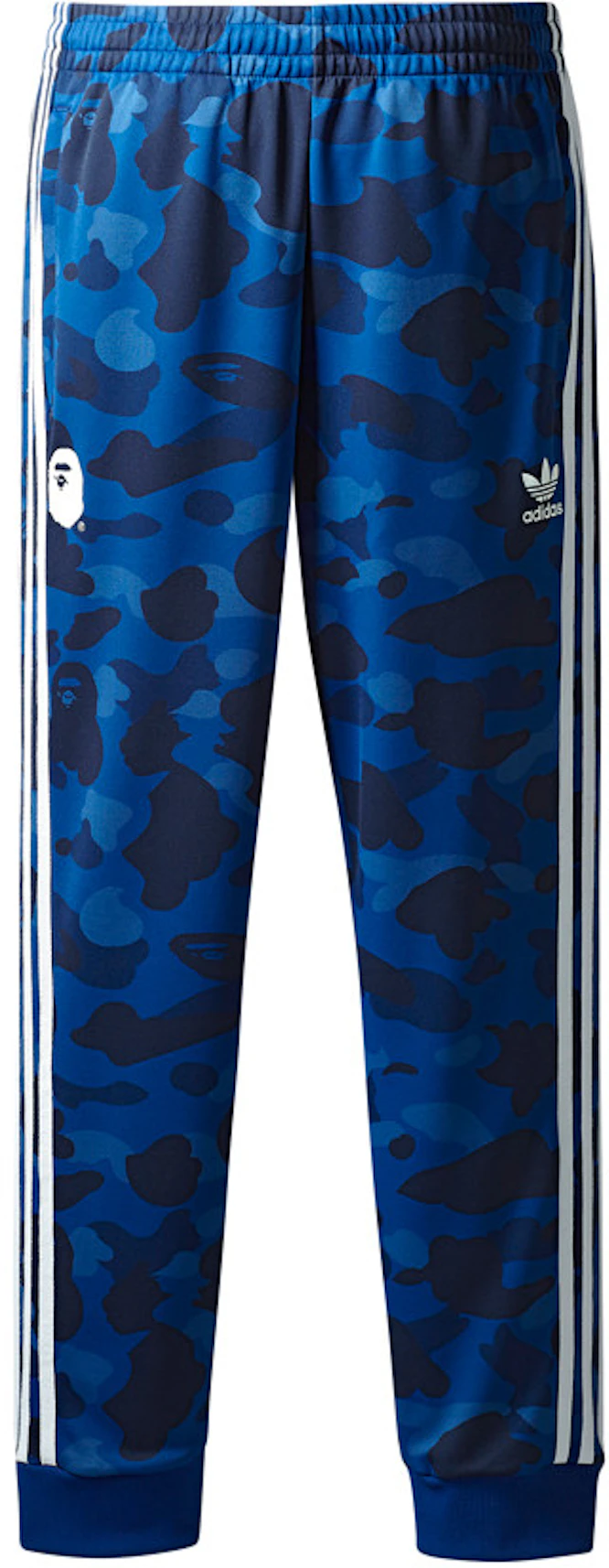 BAPE x adidas Track Pants Blue FW18 - MX
