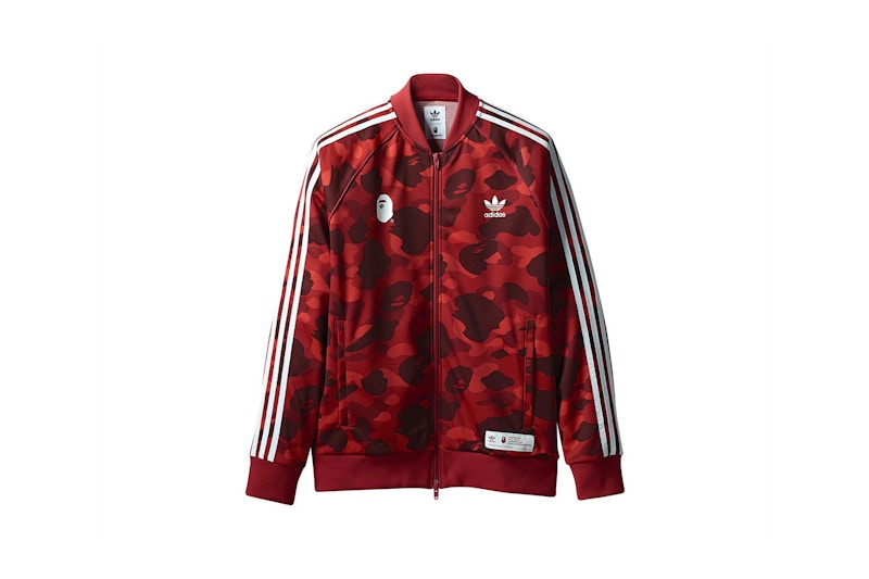 Adidas yeezy shop x bape red