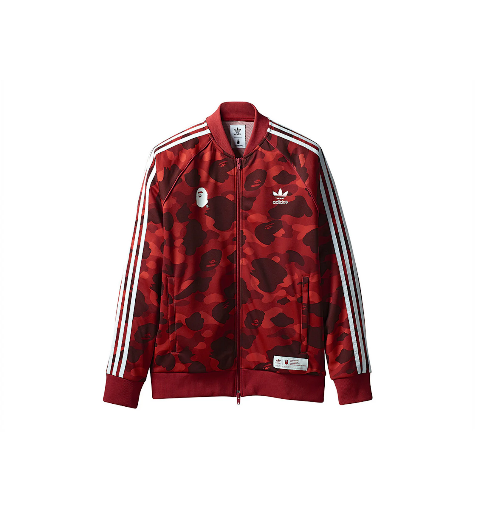 Adidas x bape jacket blue Clearance