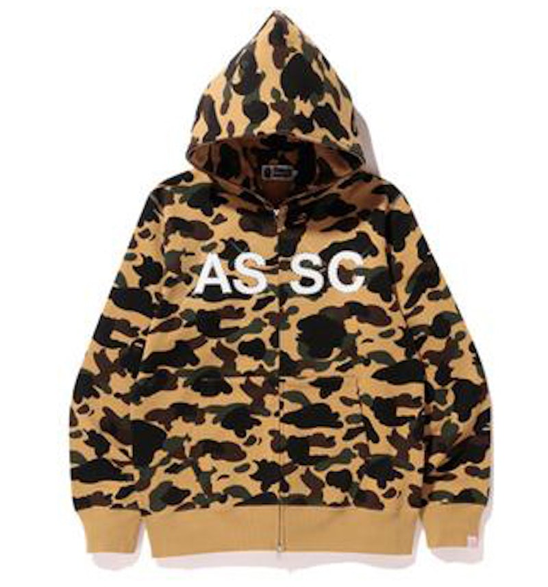 BAPE x Anti Social Social Club 1st Camo Full Zip Hoodie (FW19