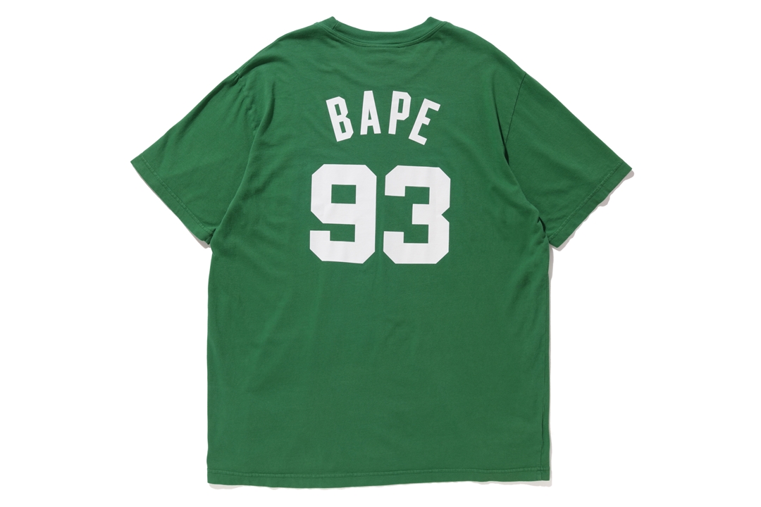 BAPE x Mitchell & Ness Celtics Tee Green Men's - FW18 - US