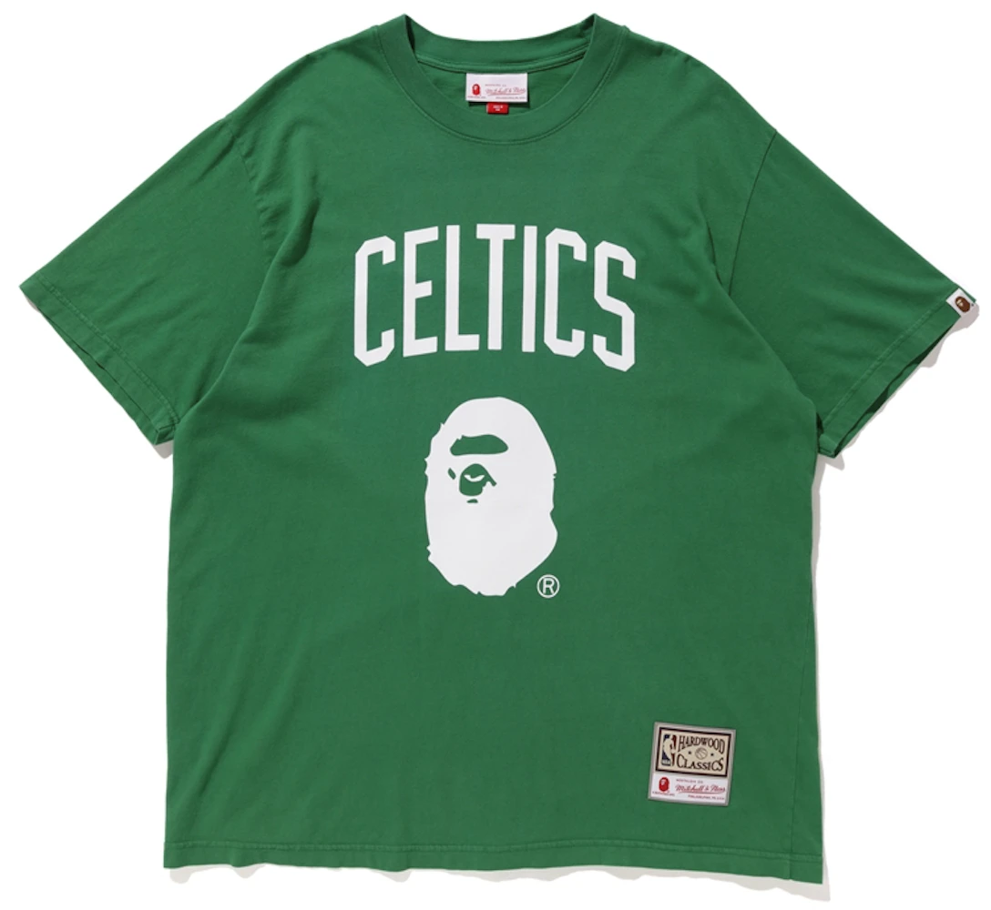 QC Bape x Celtics Mitchell&Ness Jersey : r/FashionReps