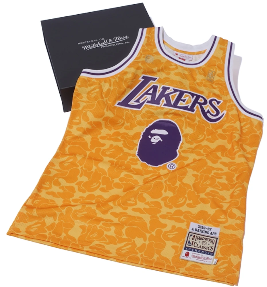BAPE Releases NBA Collection With Mitchell & Ness and Spalding