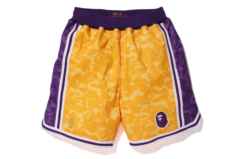 mitchell and ness authentic lakers shorts