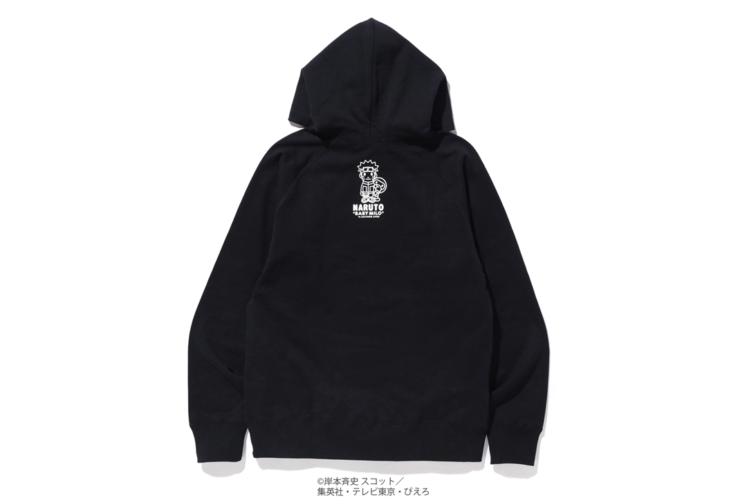 BAPE x Naruto Pullover Hoodie Black Men's - FW18 - US