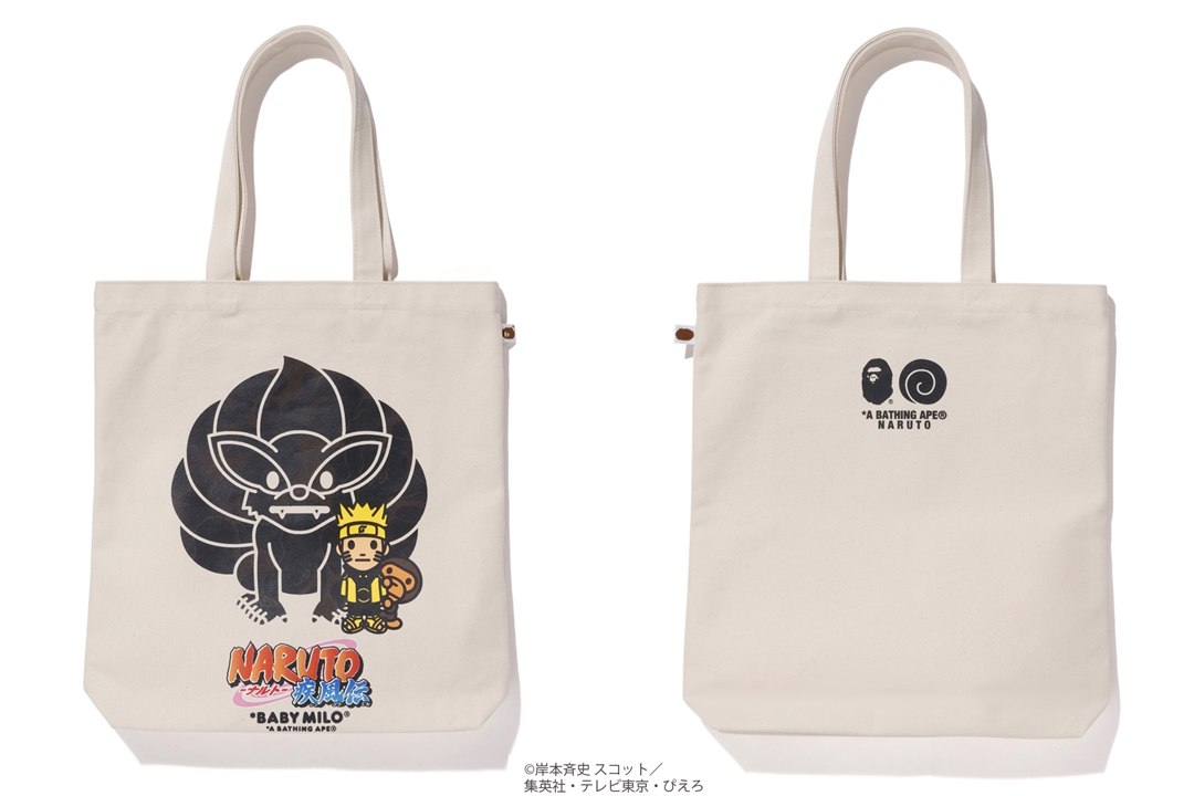 BAPE x Naruto Tote Bag #1 White - FW18 - JP