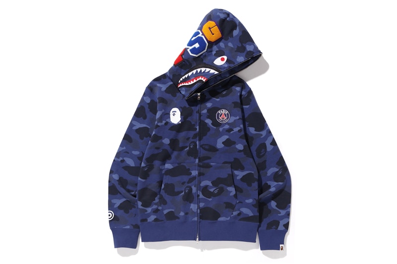 サイズ M BAPE×F.C.R.B TEAM HOODIE WHITE