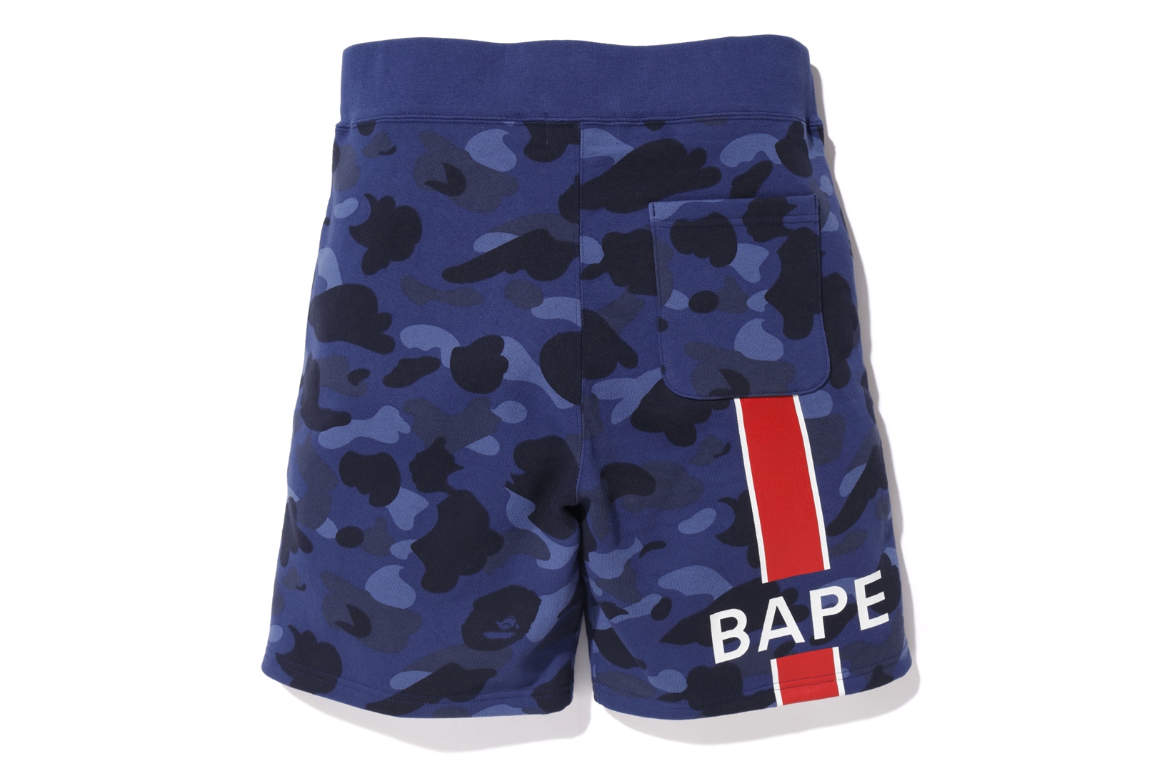 BAPE x PSG Sweat Shorts Navy