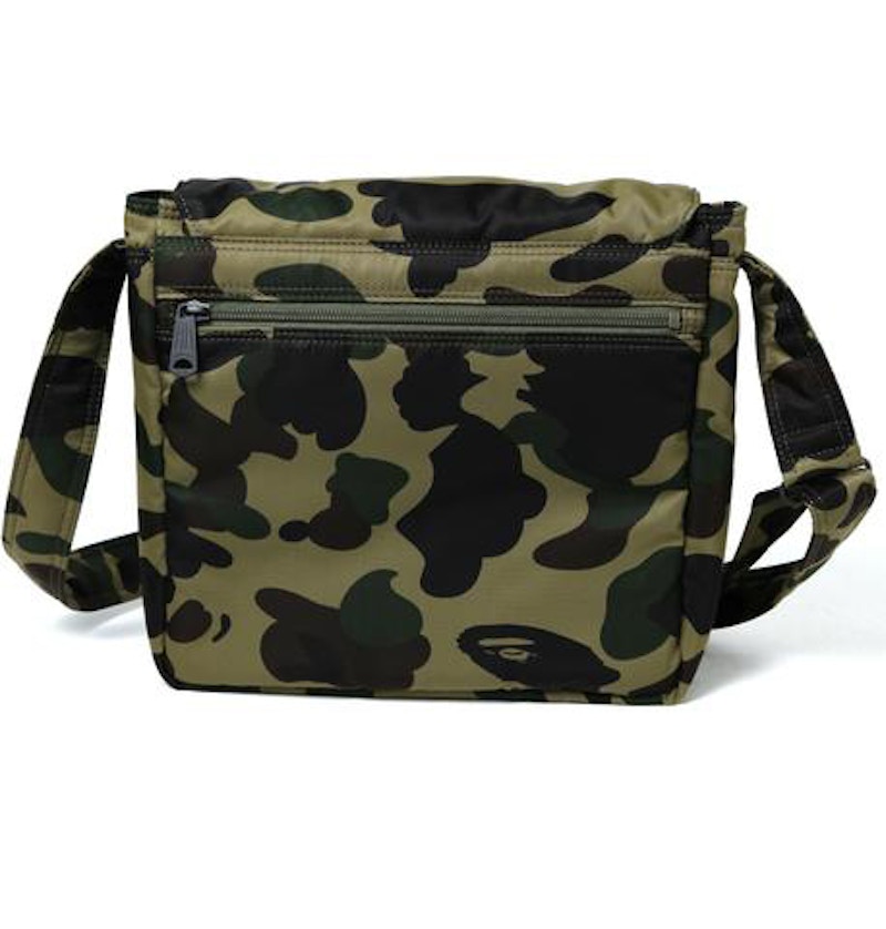 BAPE x Porter 1st Camo Shoulder Bag Green Men's - US