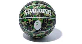 BAPE x Spalding ABC Camo Basketball Green