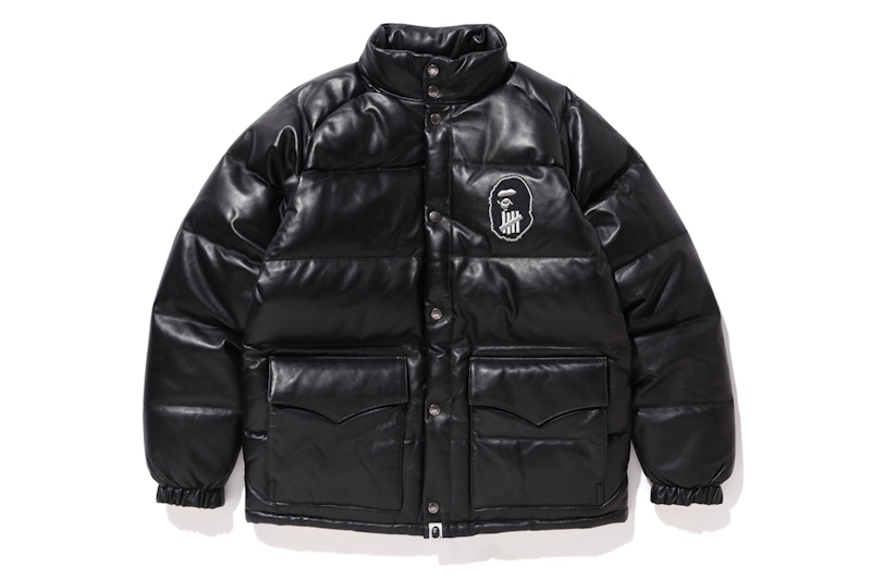 BAPE x Undefeated Classic Down Jacket Black - FW18 男装- CN