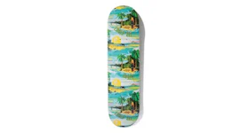 BAPE x Undefeated Hawaiian Collection Skateboard Skateboard Deck Island Blue