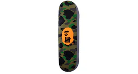 BAPE x Undefeated Skate Skateboard Deck Green