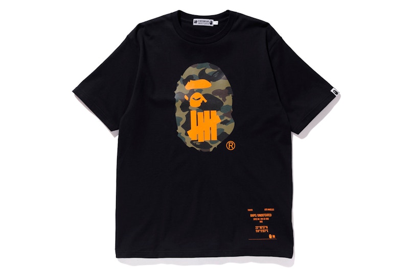 【Ｍサイズ】bape x undefeated  ape head tee