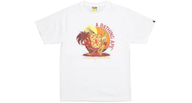 BAPE x Undefeated Surfer Tee White