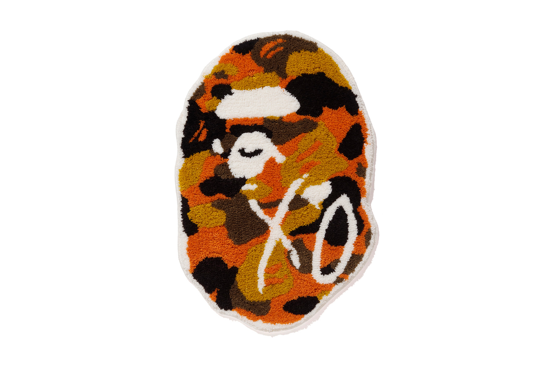 BAPE x XO Rug White