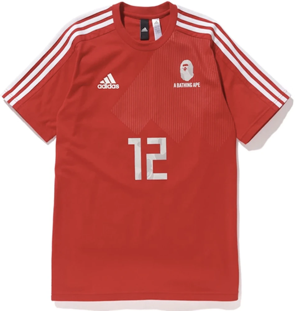 at retfærdiggøre minimum eksistens BAPE x adidas World Cup 2018 Winning Collection Football Top Red - SS18 - US