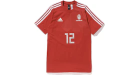 BAPE x adidas World Cup 2018 Winning Collection Football Top Red