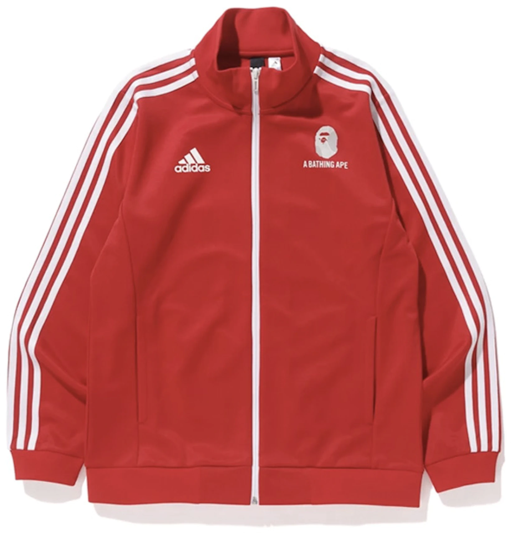 Regreso notificación pared BAPE x adidas World Cup 2018 Winning Collection Zip Up Track Jacket Red -  SS18 - ES