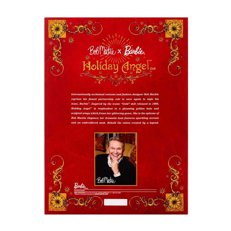Barbie Signature Bob Mackie Barbie Holiday Angel Doll - FW22 - US