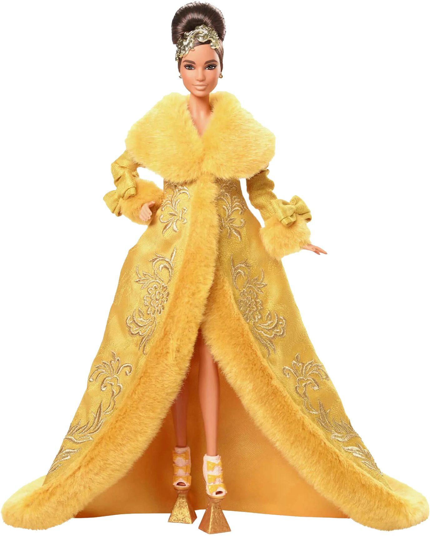 Barbie Signature Guo Pei Barbie® Wearing Golden-Yellow Gown Doll - FW22 - US