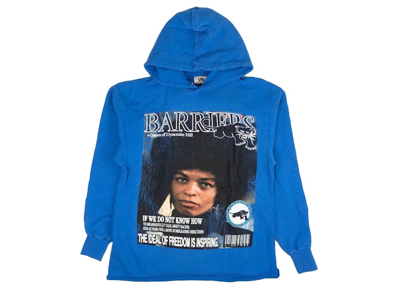 Barriers Angela Davis Hoodie Blue メンズ - JP