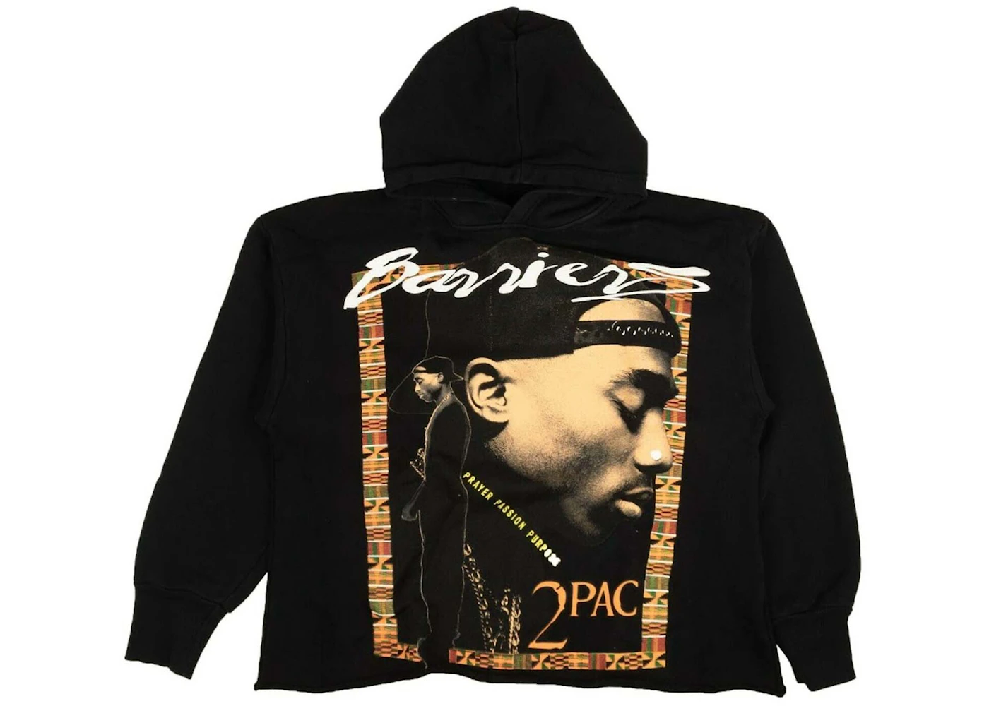 Barriers x 2Pac Hoodie Black Men's US