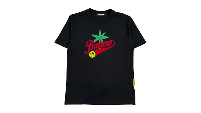 お歳暮 のし Barrow US - SS24 - Men's Nero/Black T-shirt Jersey Logo トップス