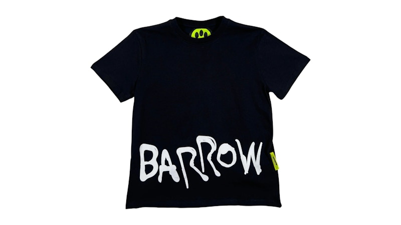品揃え豊富で Barrow Typeout US - SS23 - Men's Nero/Black T-shirt Jersey トップス