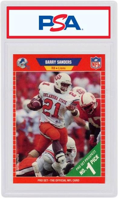 Barry Sanders 1989 Pro Set Rookie #494