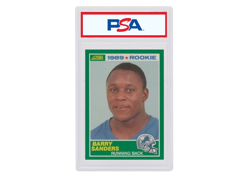 Barry Sanders 1989 Score Rookie #257 (PSA or BGS Graded)
