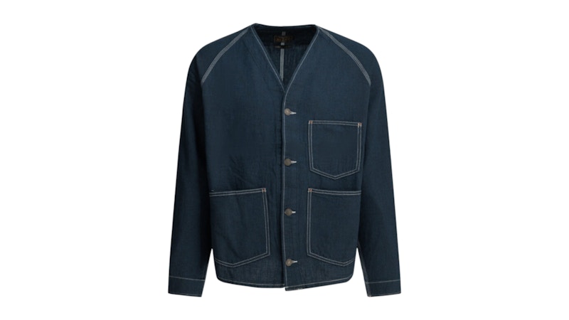 Beams Plus Engineer Denim Jacket Blue