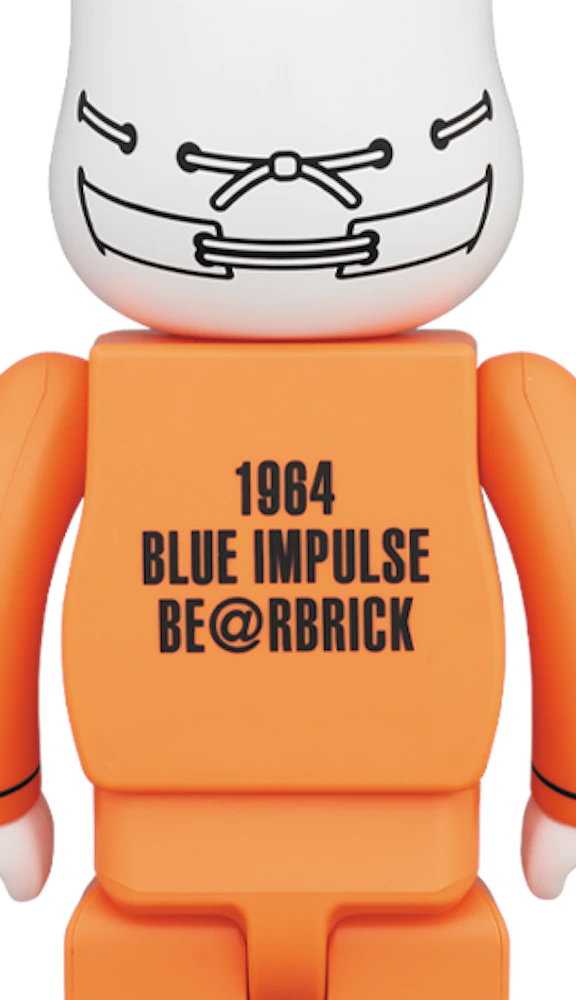 Bearbrick 1964 Blue Impulse 100% & 400% Set - US