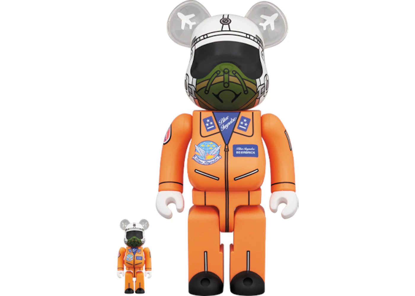BLUE IMPULSE BE@RBRICK 100%\u0026400% | www.ibnuumar.sch.id