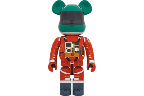 Bearbrick 2001: a space odyssey Space Suit Green Helmet Bearbrick 2001: a space odyssey Space Suit Green Helmet
