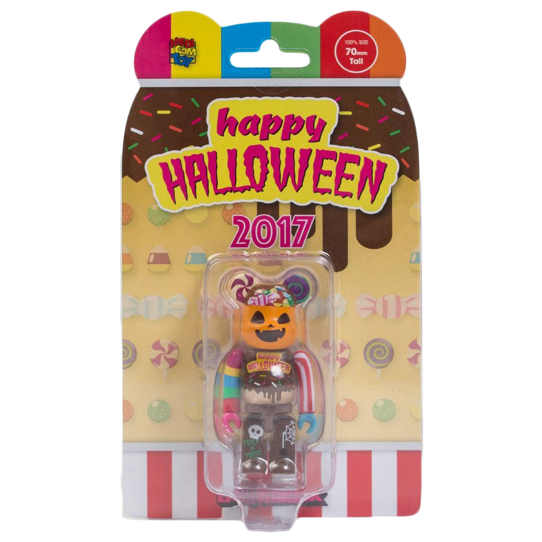 Bearbrick 2017 Halloween 100% Brown - US