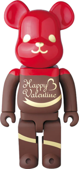 Bearbrick 2017 Valentine Chocolate Framboise Ver. 400% Brown